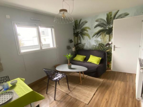 Apt 2 3 personnes acces jardin 15 min de la mer